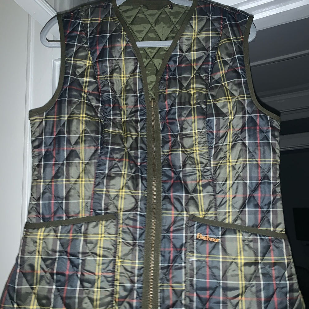 Woman’s Barbour vest. Size 10. Worn once.